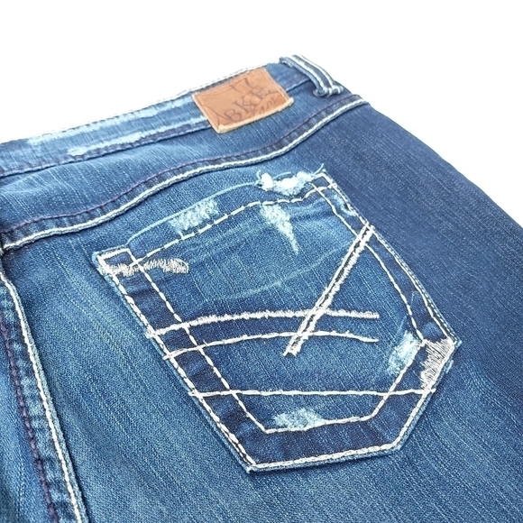 BKE Women's 38 x 33.5 Drew Bootcut Stretch Cotton Blend Style# BK14139L Jeans - Picture 12 of 14